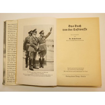 Illustrated book Das Buch von der Luftwaffe. Espenlaub militaria